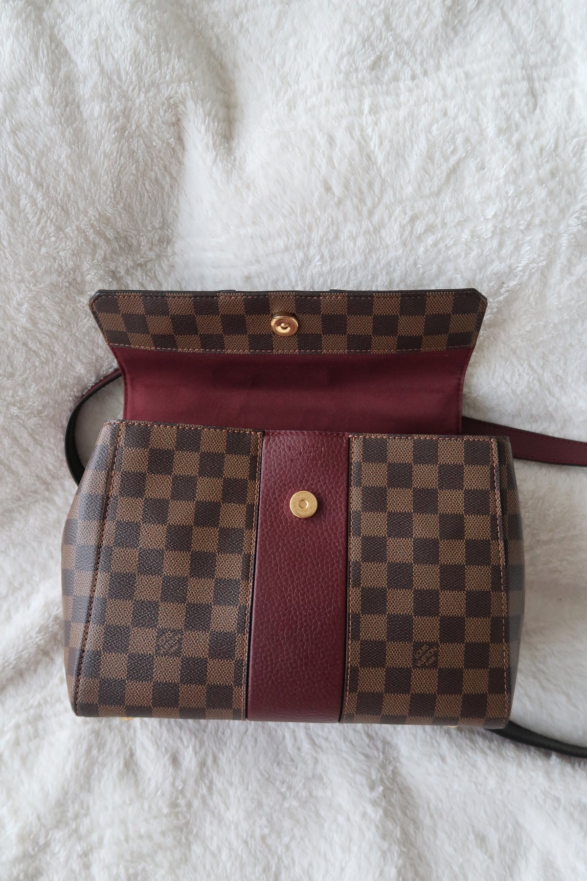 *New Pics* Louis Vuitton Bordeaux Damier Ebene Bond Street Bag