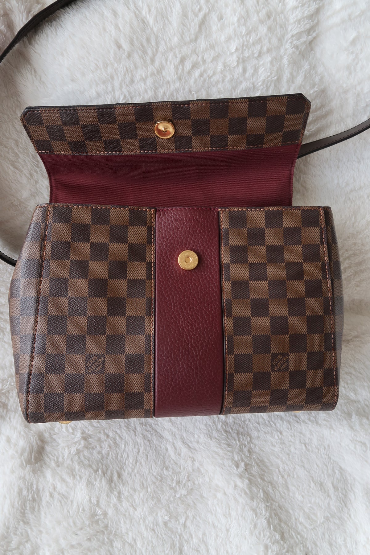 *New Pics* Louis Vuitton Bordeaux Damier Ebene Bond Street Bag