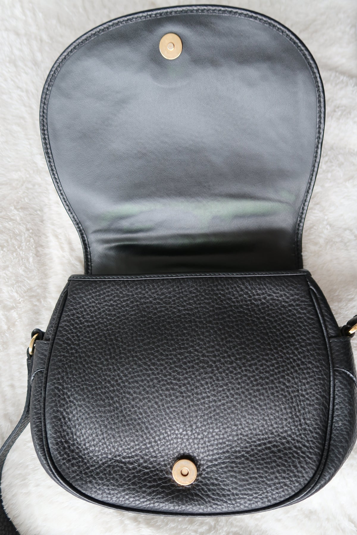 Valentino Black Leather Crossbody