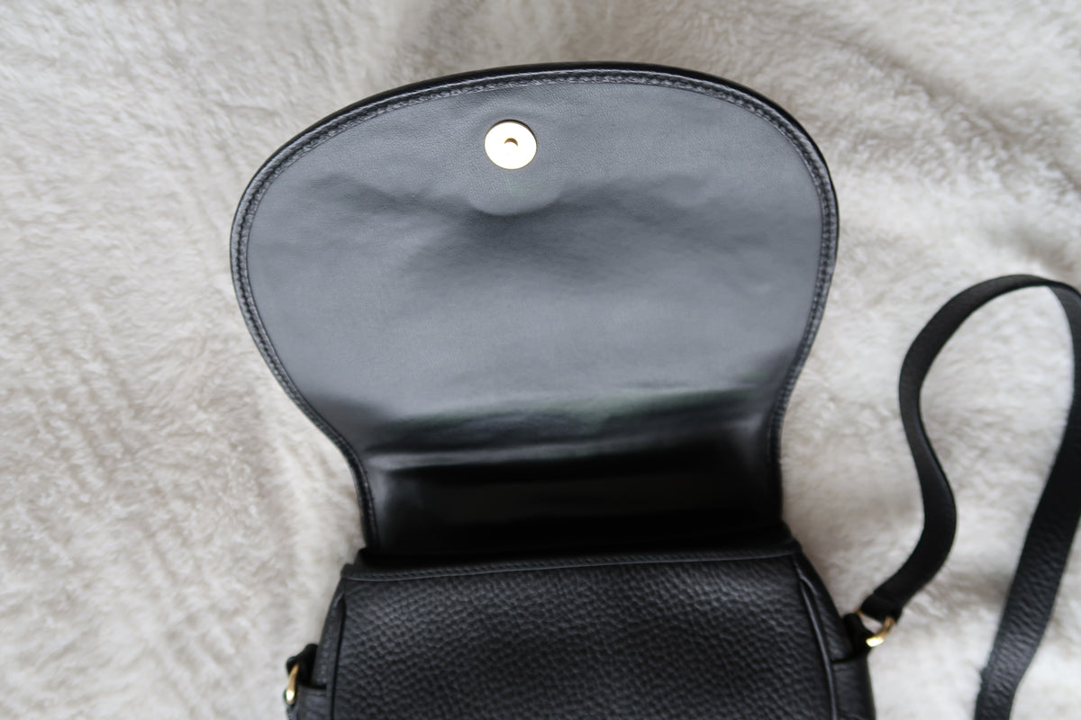 Valentino Black Leather Crossbody
