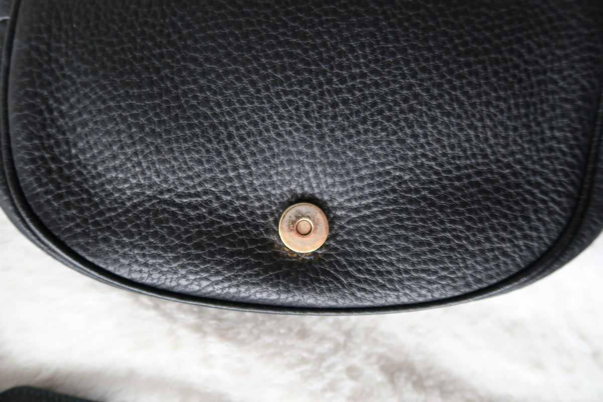 Valentino Black Leather Crossbody
