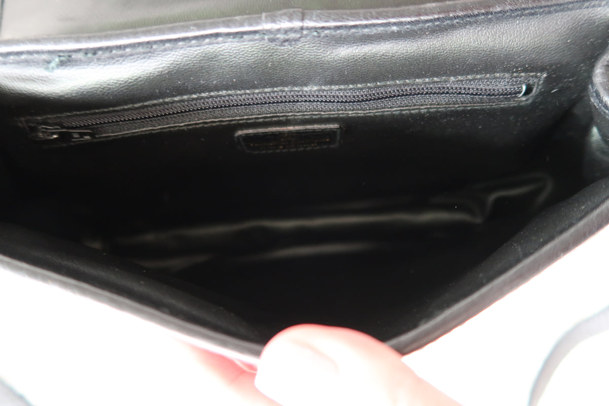 Valentino Black Leather Crossbody