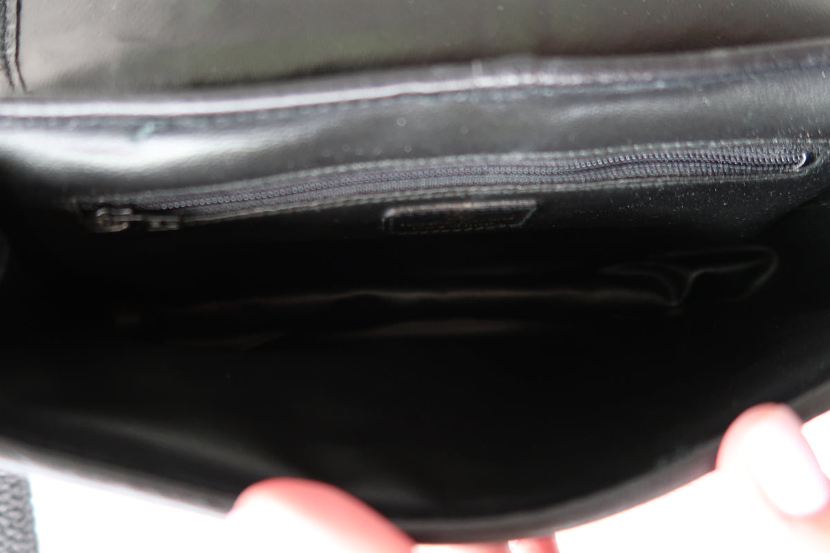 Valentino Black Leather Crossbody