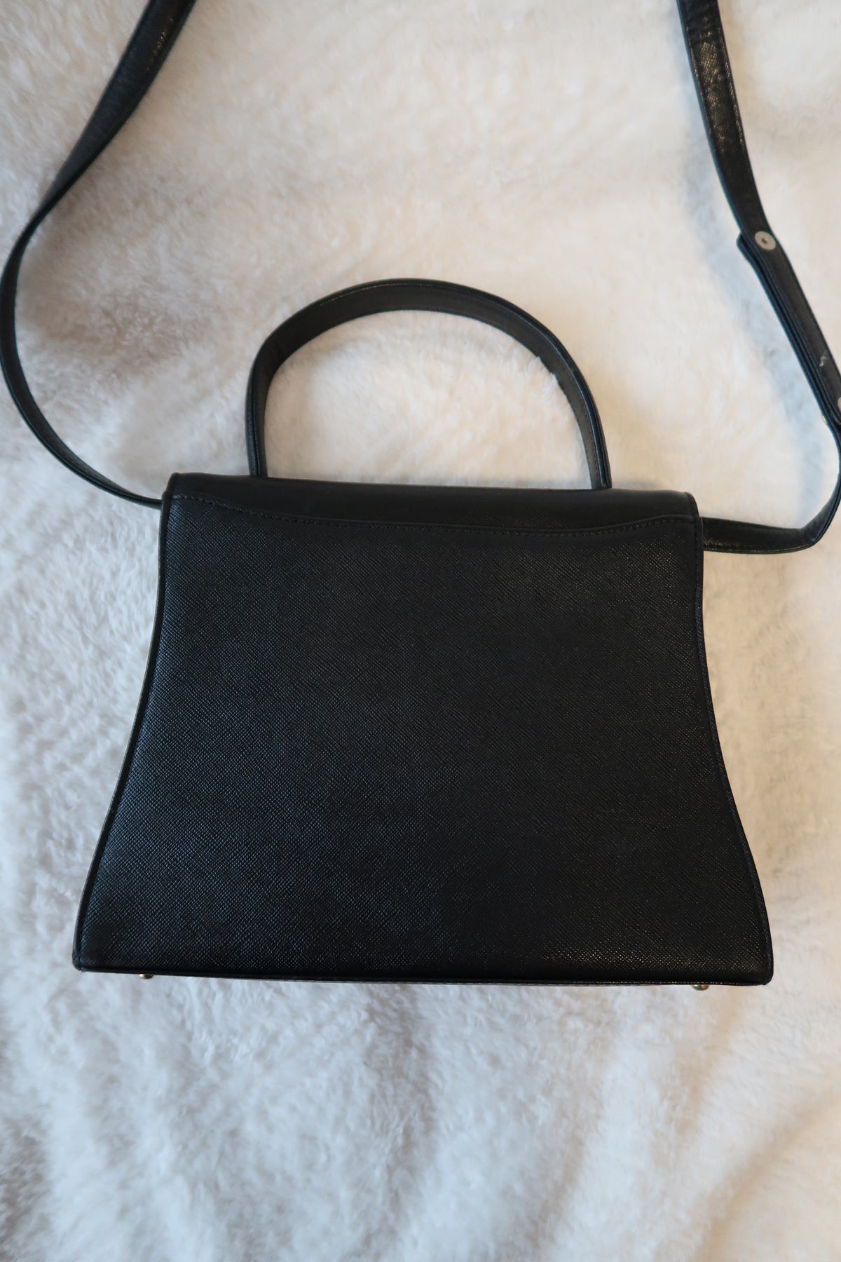 *New Pics* Givenchy Vintage 2-Way Leather Top Handle Bag