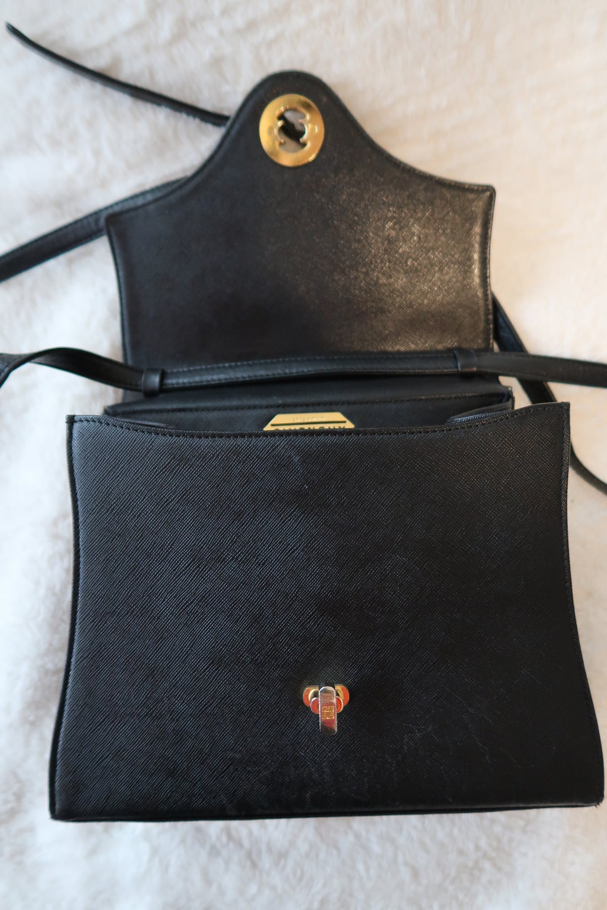 *New Pics* Givenchy Vintage 2-Way Leather Top Handle Bag