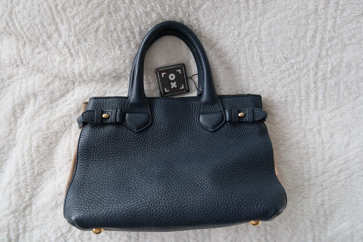 New Pics Burberry Banner Top Handle Tote Bag with Crossbody strap