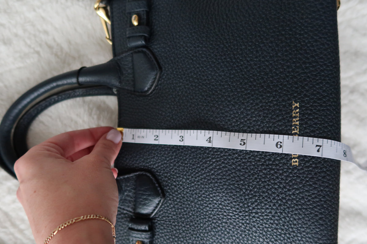 New Pics Burberry Banner Top Handle Tote Bag with Crossbody strap
