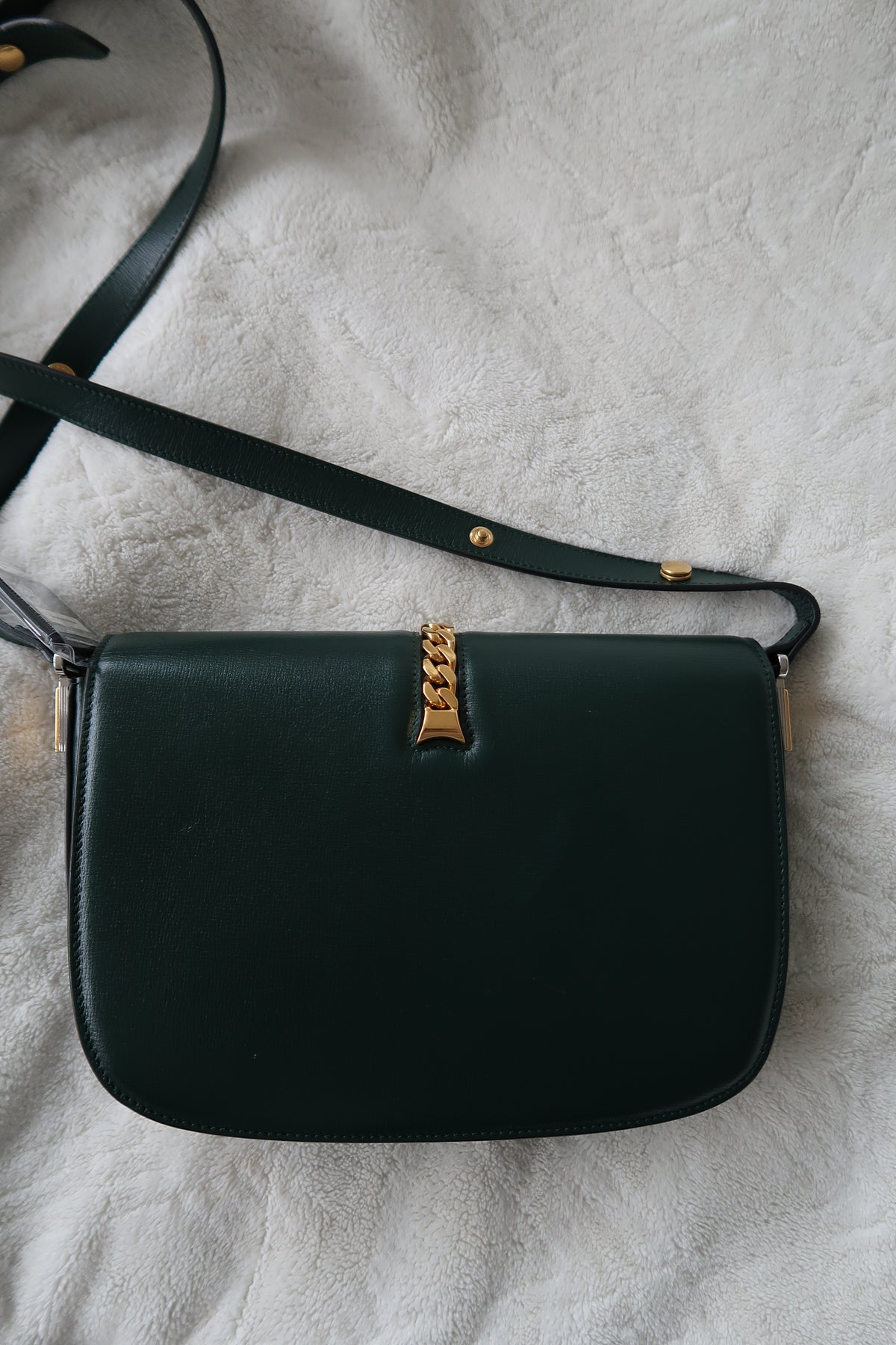 Gucci Sylvie 1969 Shoulder Bag – Dark Green Leather