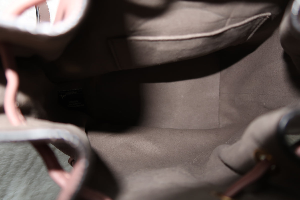 Fendi Mauve Pink Leather Bucket bag