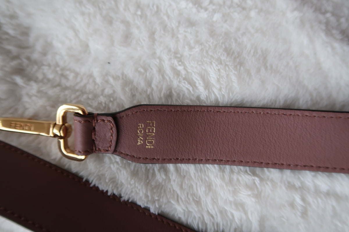 Fendi Mauve Pink Leather Bucket bag