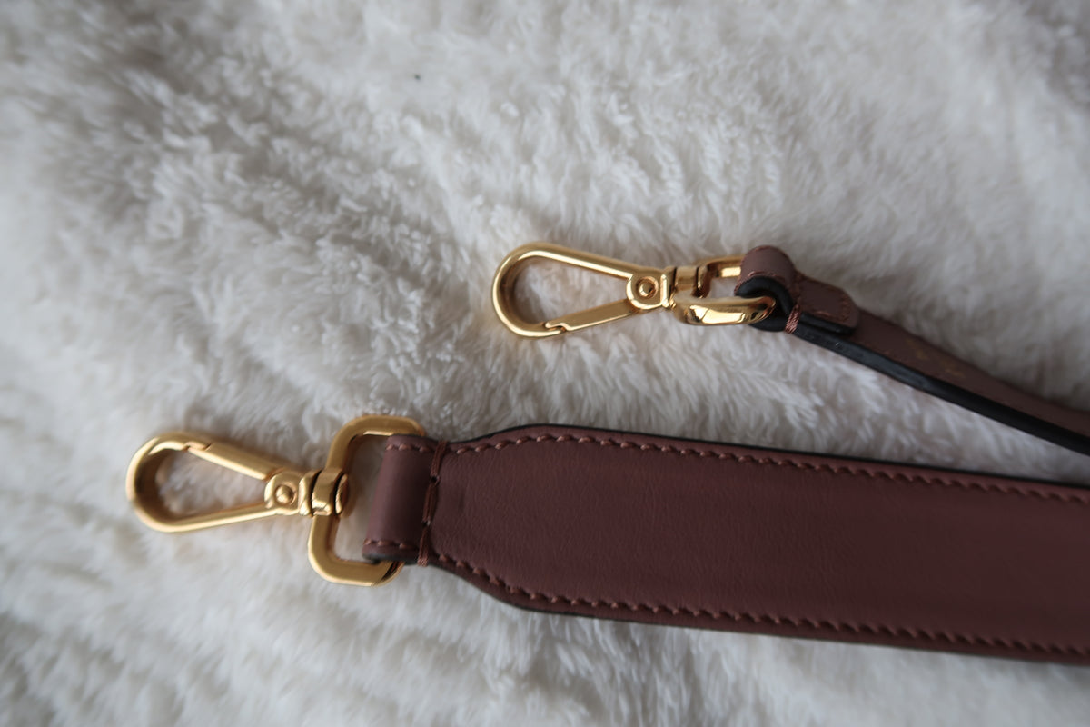 Fendi Mauve Pink Leather Bucket bag