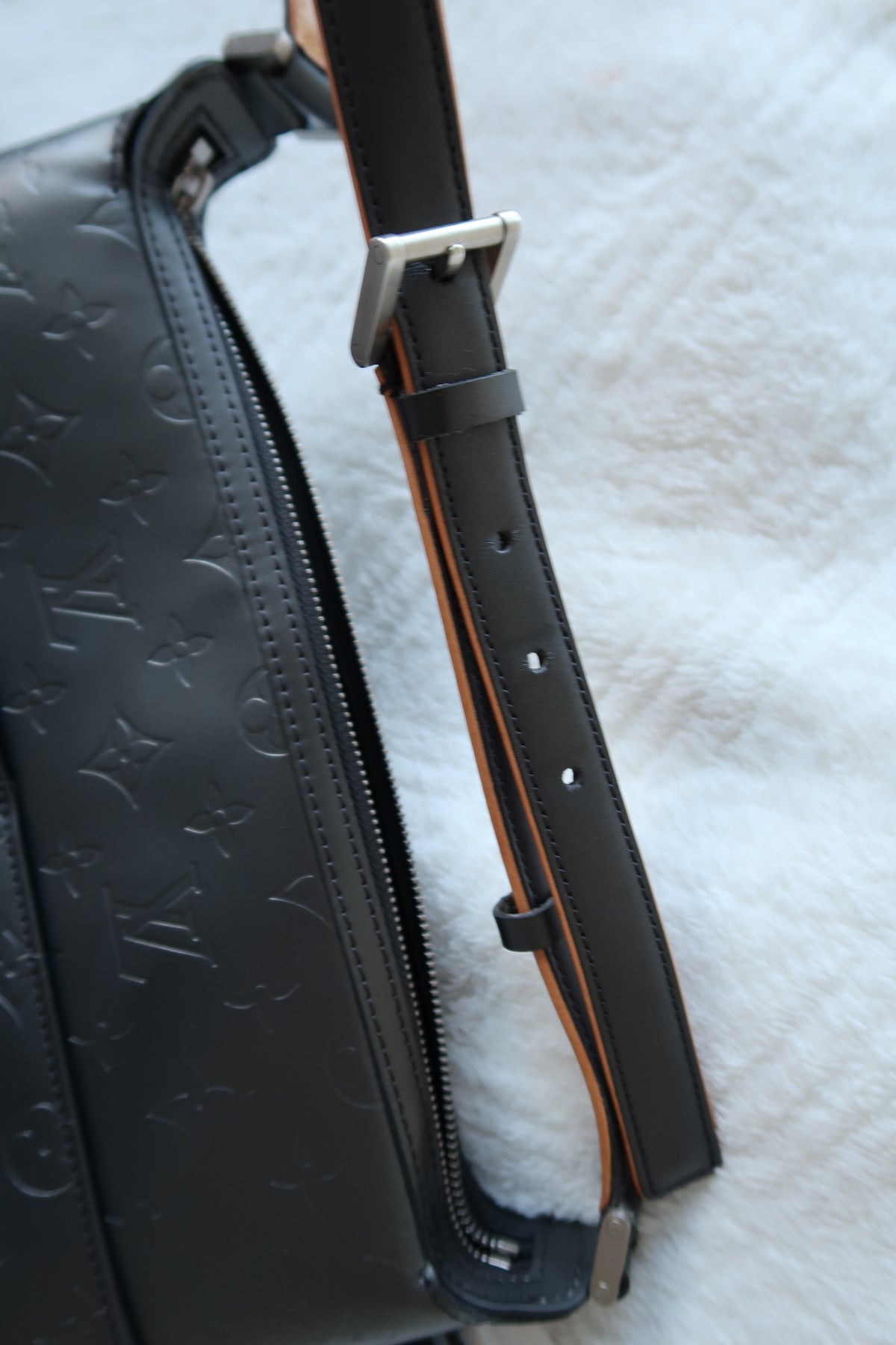 Louis Vuitton Monogram Mat Sutter shoulder bag