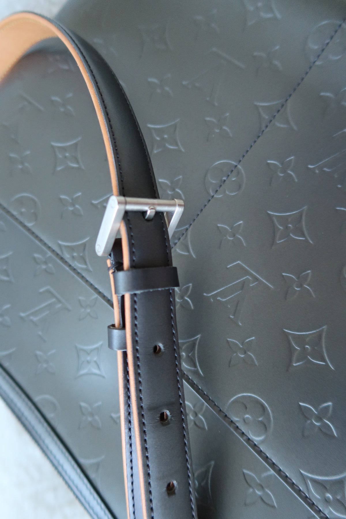 Louis Vuitton Monogram Mat Sutter shoulder bag