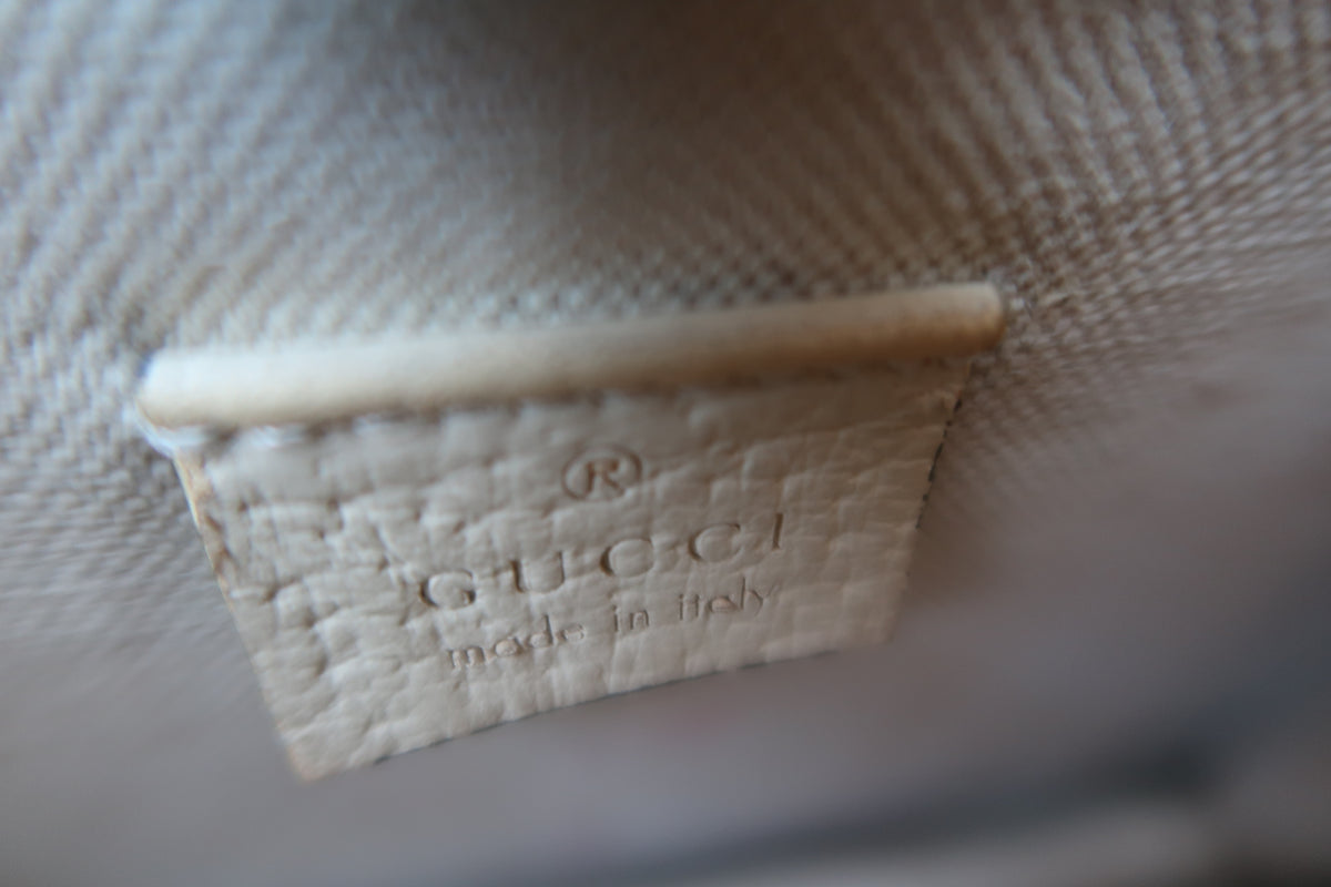 Gucci Textured Calfskin Crystal Dionysus Shoulder Bag