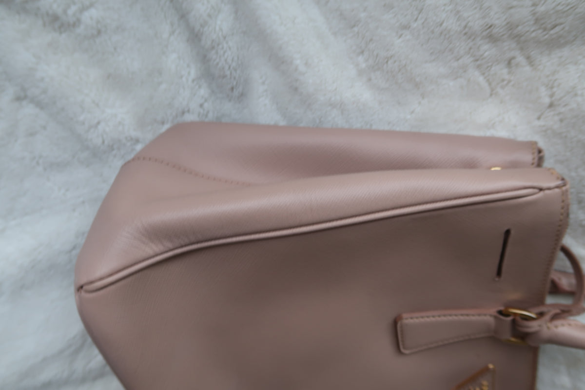 Prada Beige Saffiano Leather Tote