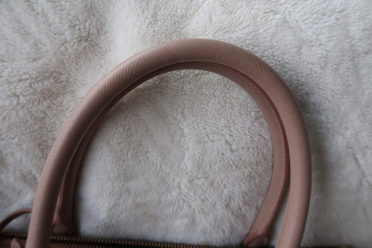 Prada Beige Saffiano Leather Tote