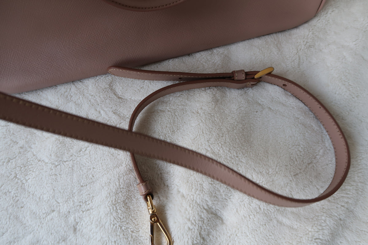 Prada Beige Saffiano Leather Tote