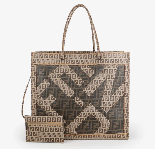 Rare Vintage Fendi Zucca Tote 2000s