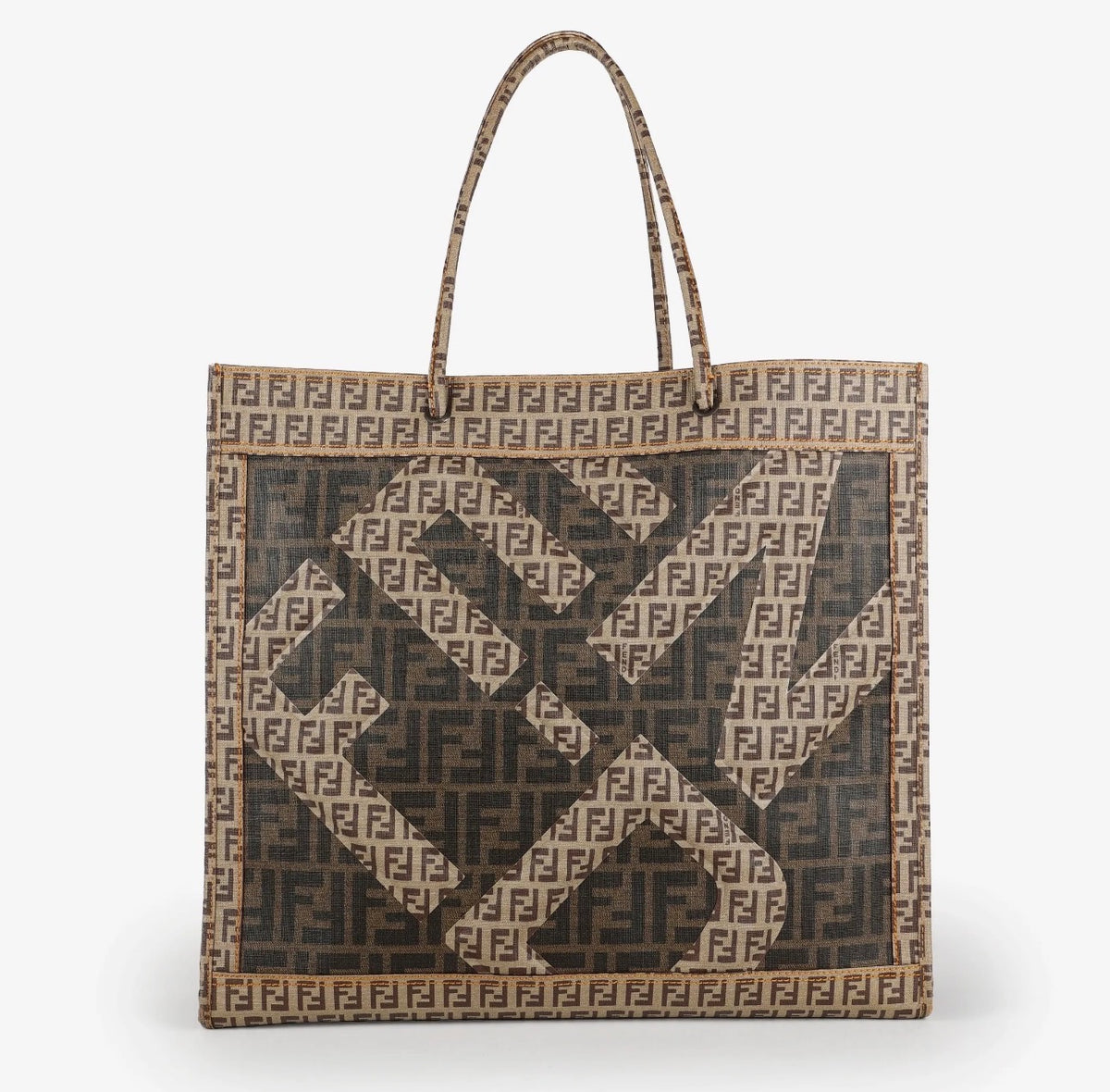 Rare Vintage Fendi Zucca Tote 2000s