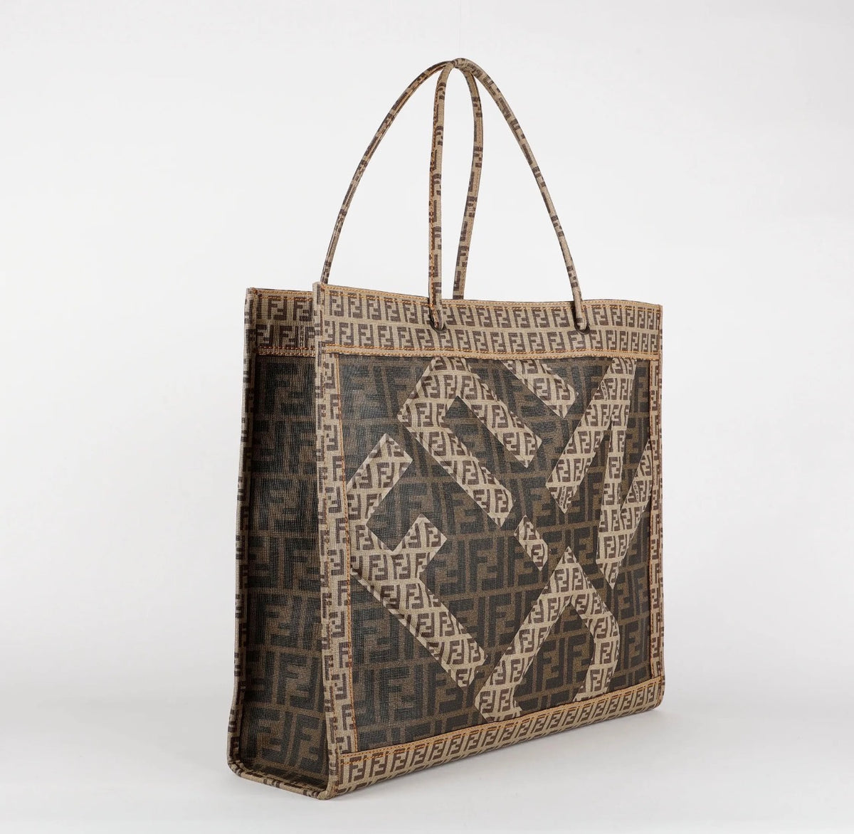 Rare Vintage Fendi Zucca Tote 2000s
