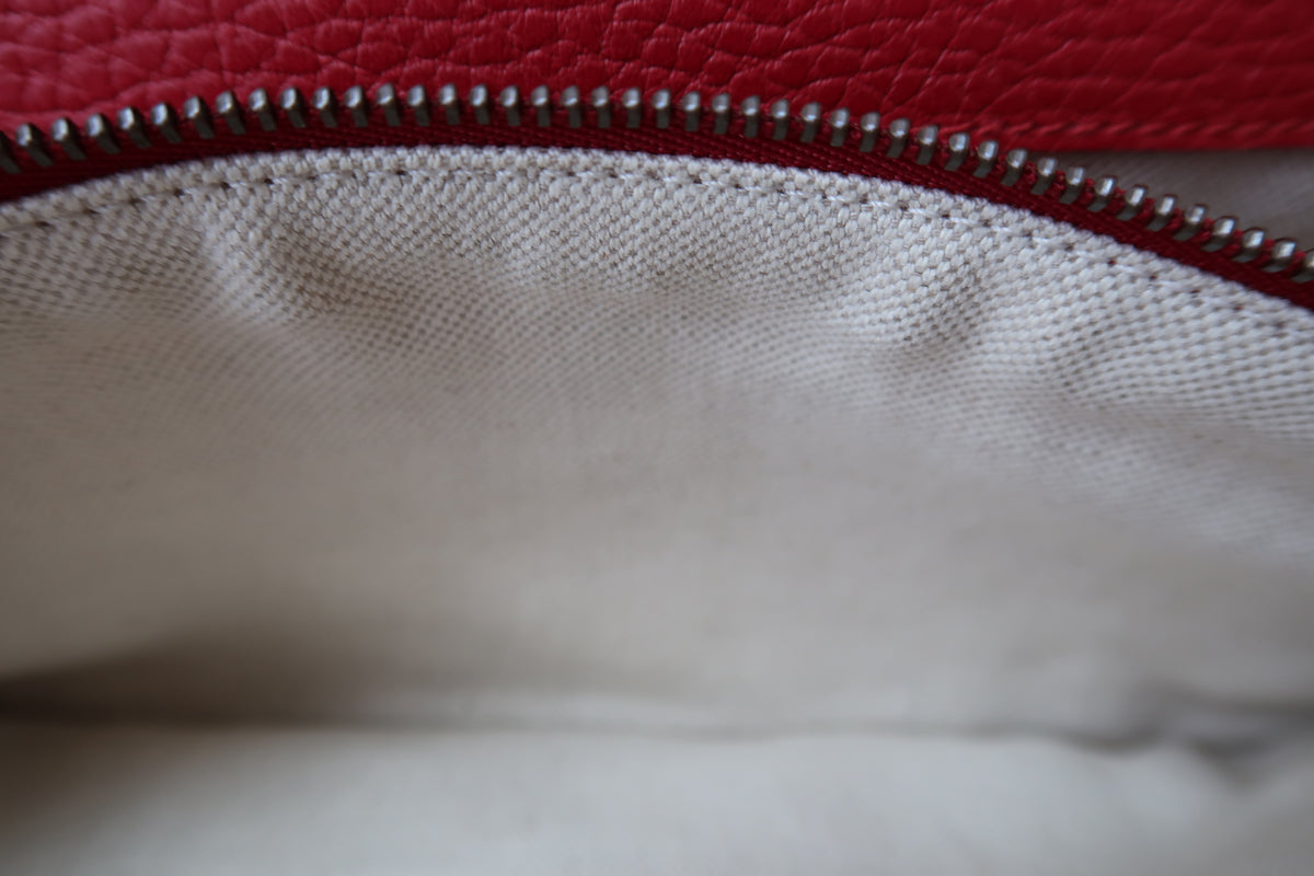 Gucci Dionysus Medium Leather Shoulder Bag Red