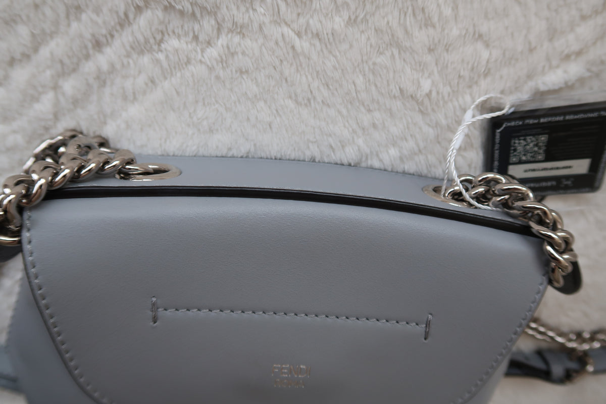 Fendi Back to School Convertible Crossbody to Mini Backpack - Pale Blue