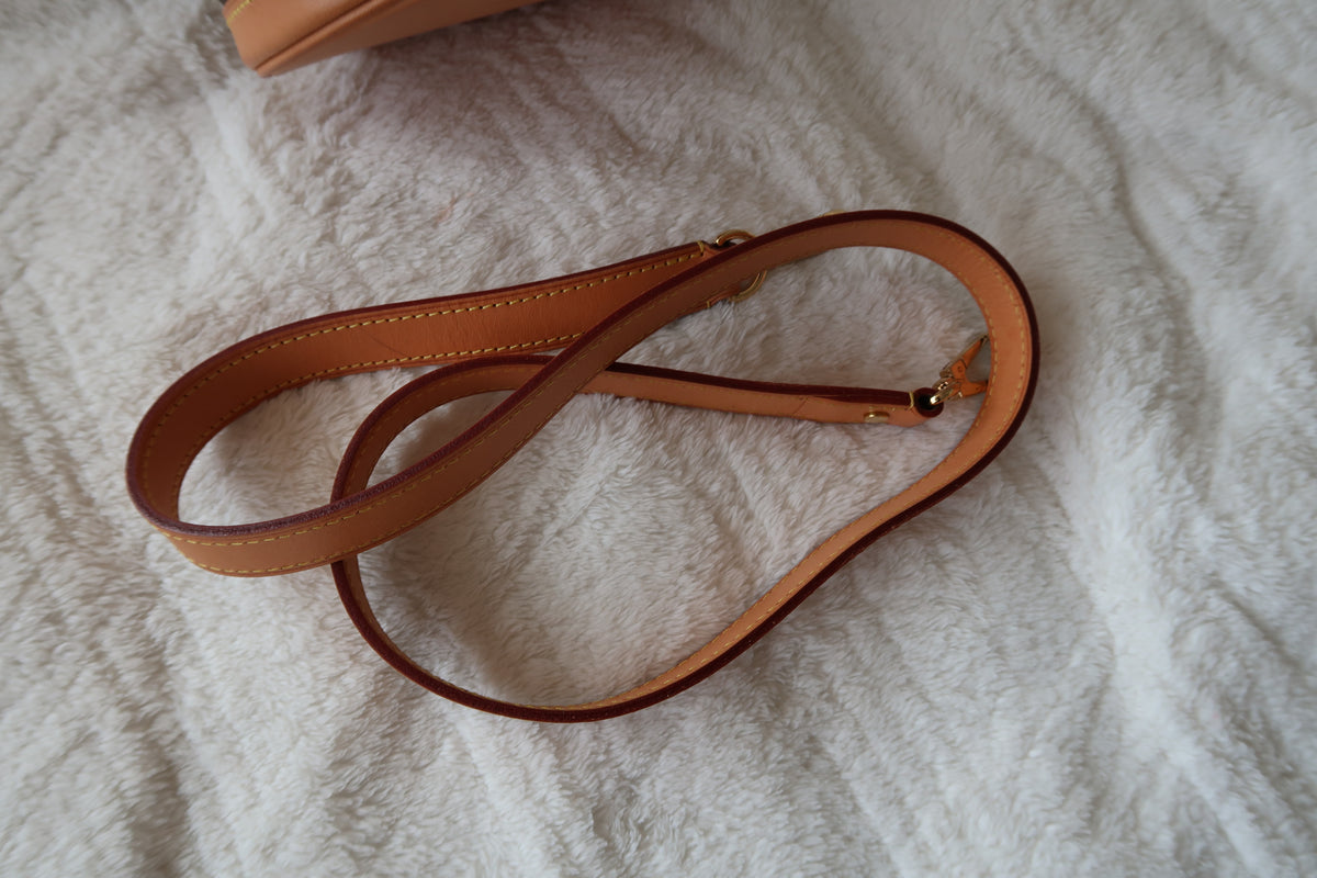 Louis Vuitton Monogram Canvas Duffle Bucket Shoulder Bag- Excellent