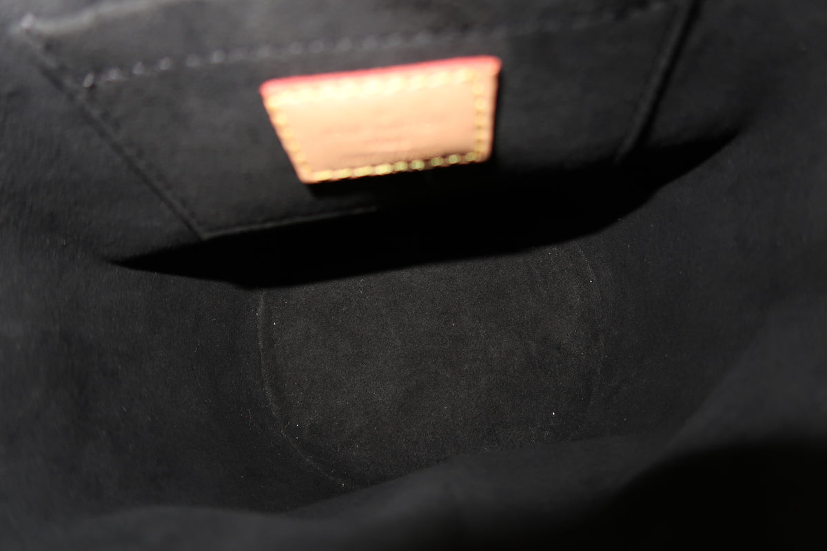 Louis Vuitton Monogram Canvas Duffle Bucket Shoulder Bag- Excellent
