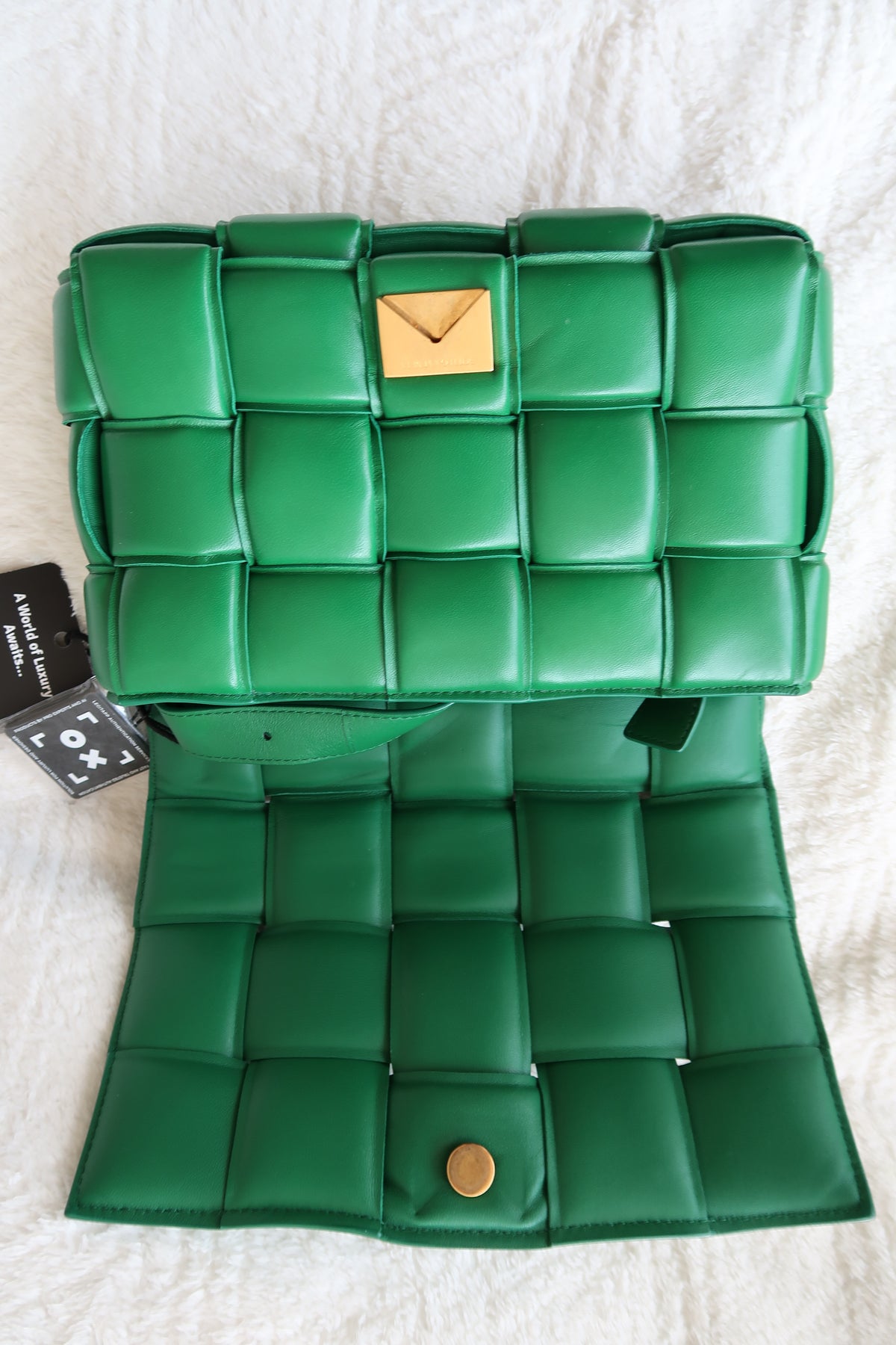 Bottega Veneta Padded Cassette Bag - Green