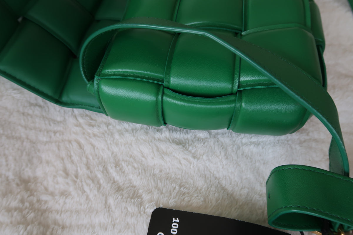 Bottega Veneta Padded Cassette Bag - Green