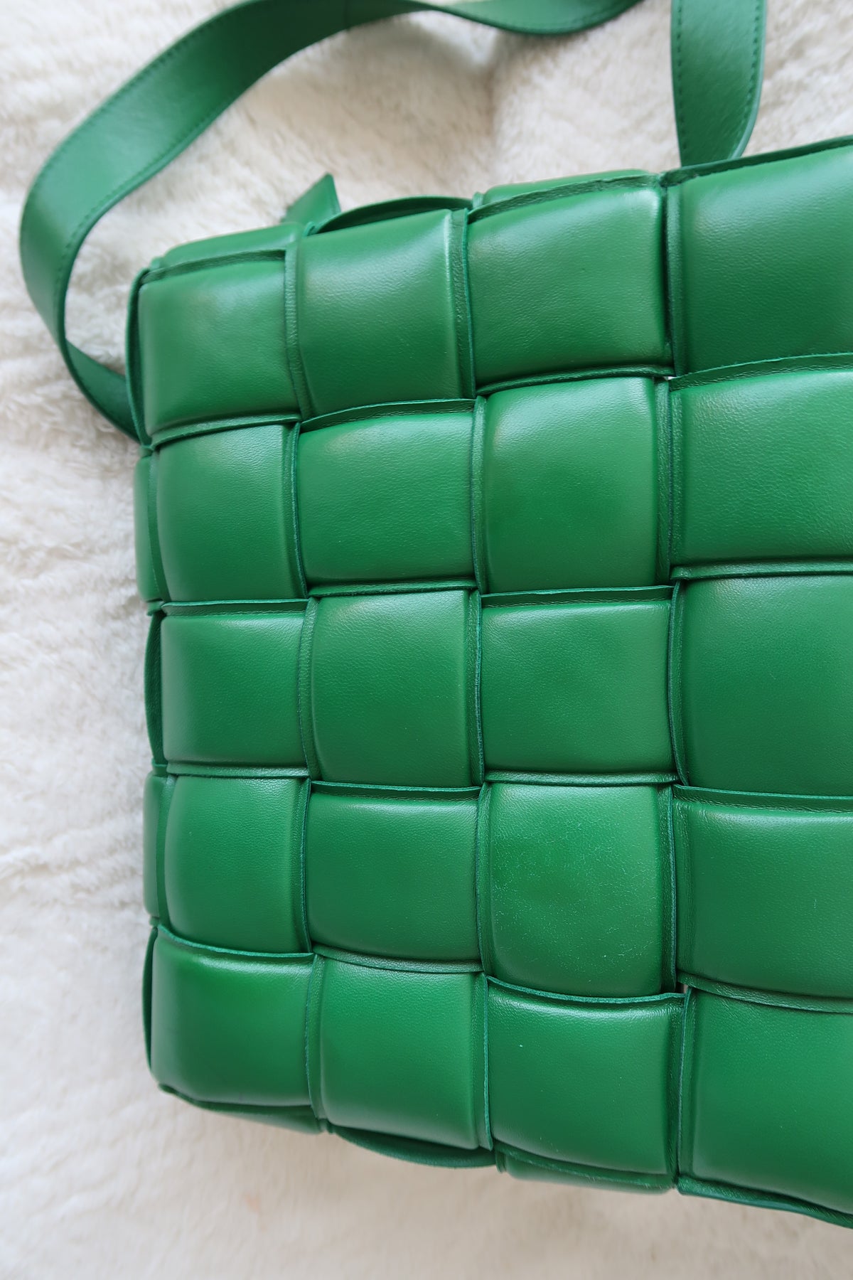 Bottega Veneta Padded Cassette Bag - Green