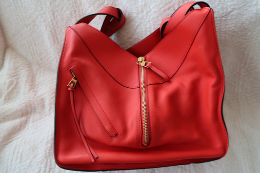 Loewe Leather Hammock - Red Excellent