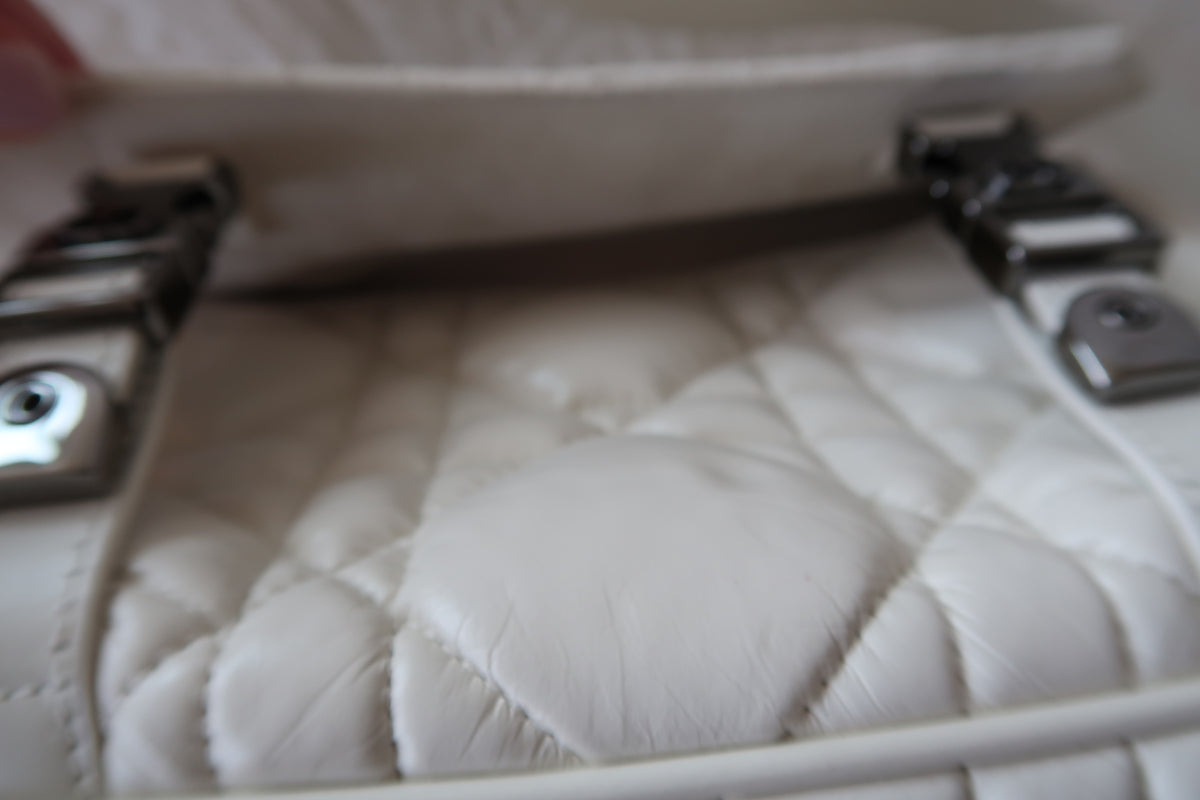 Christian Dior White Diorcamp Shoulder Bag