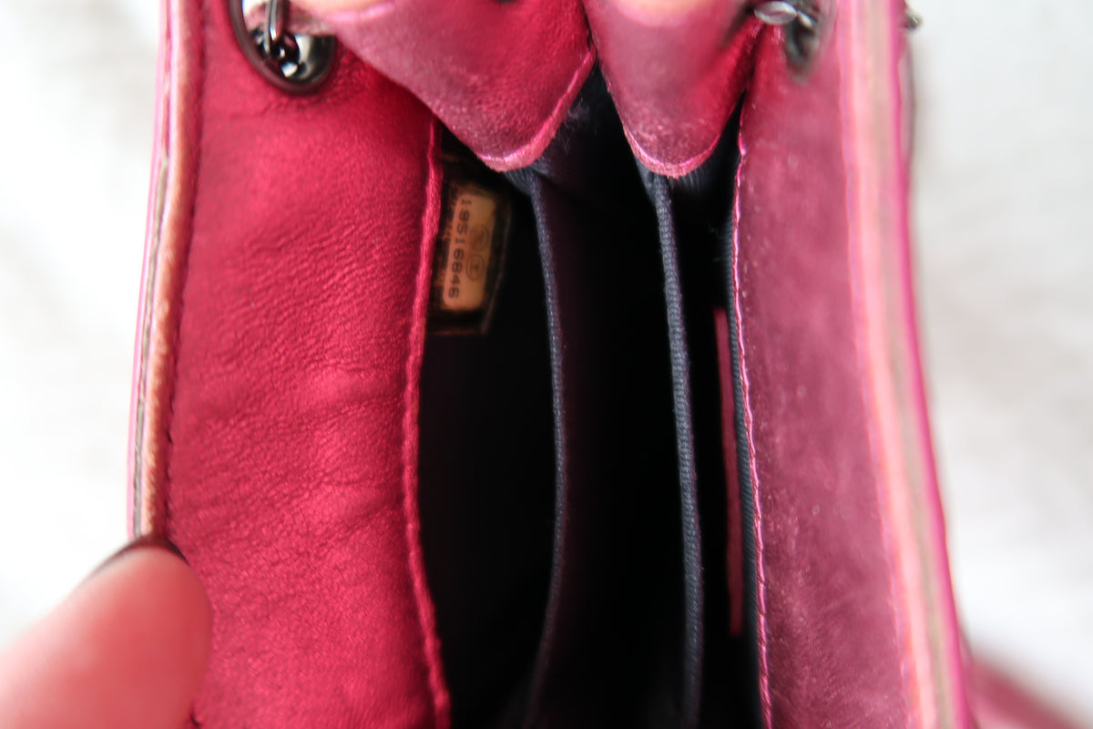 Chanel  Patent CC Phone Holder Crossbody