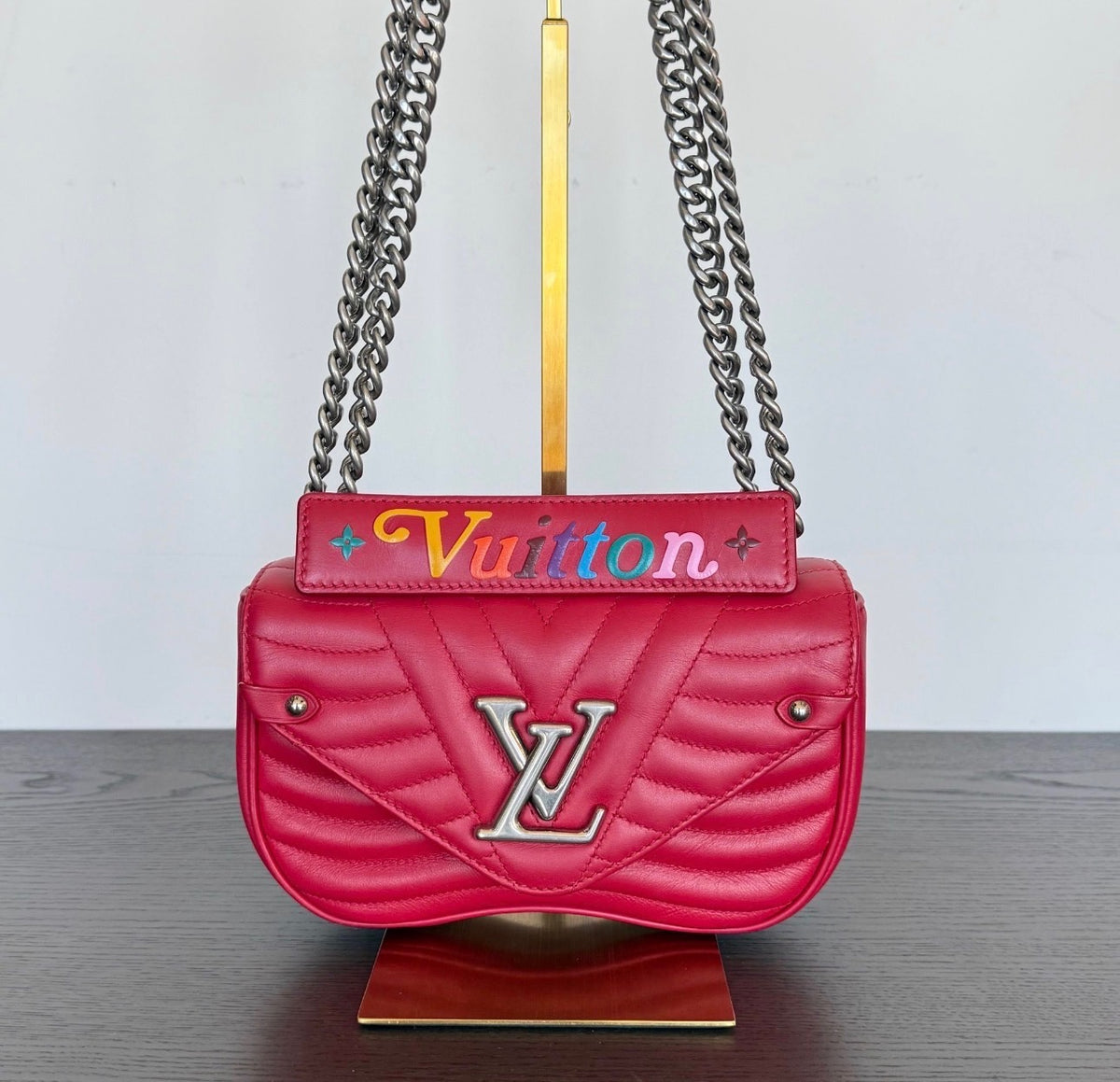 Louis Vuitton New Wave Chain Bag - Red