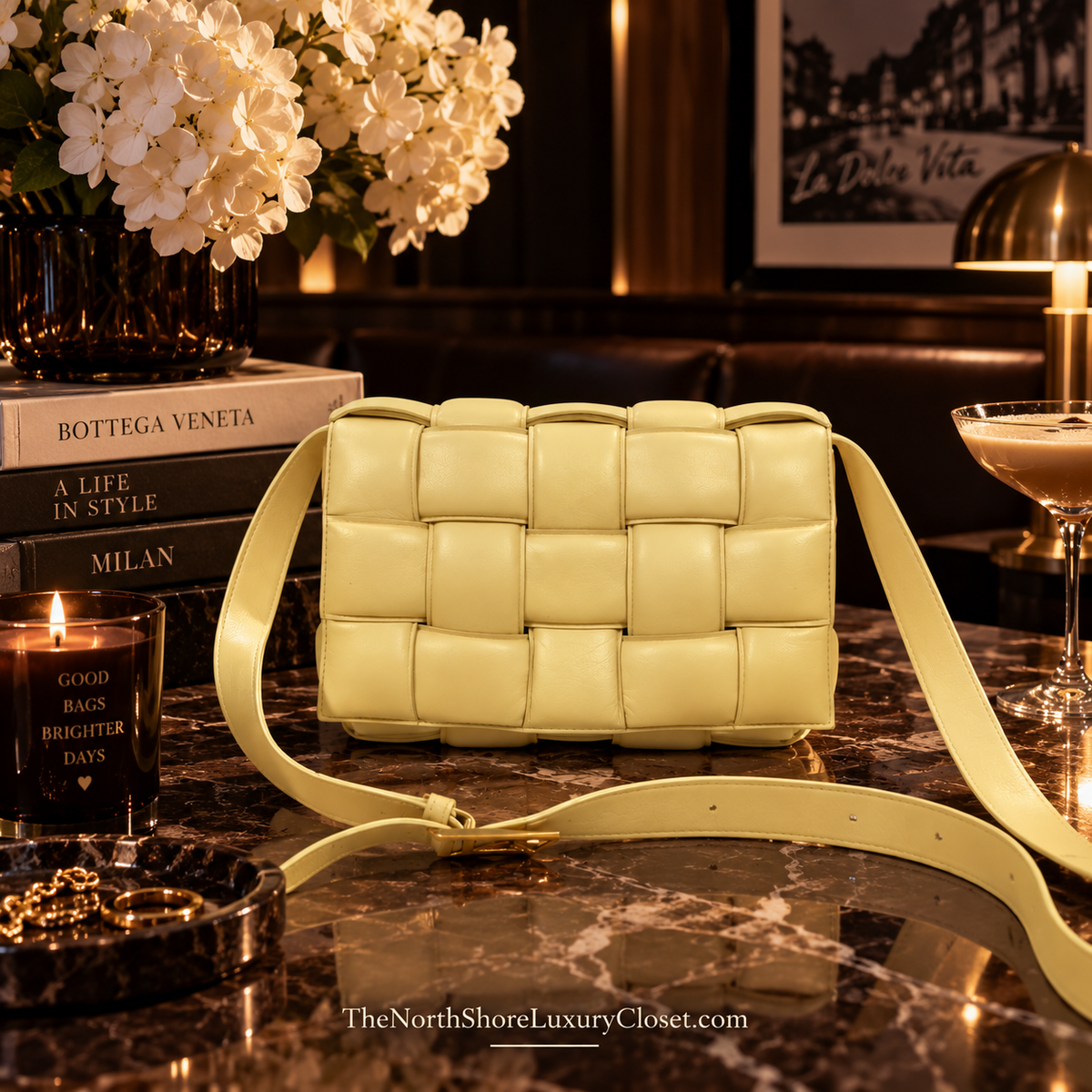 Bottega Veneta Cassette Padded leather crossbody bag
