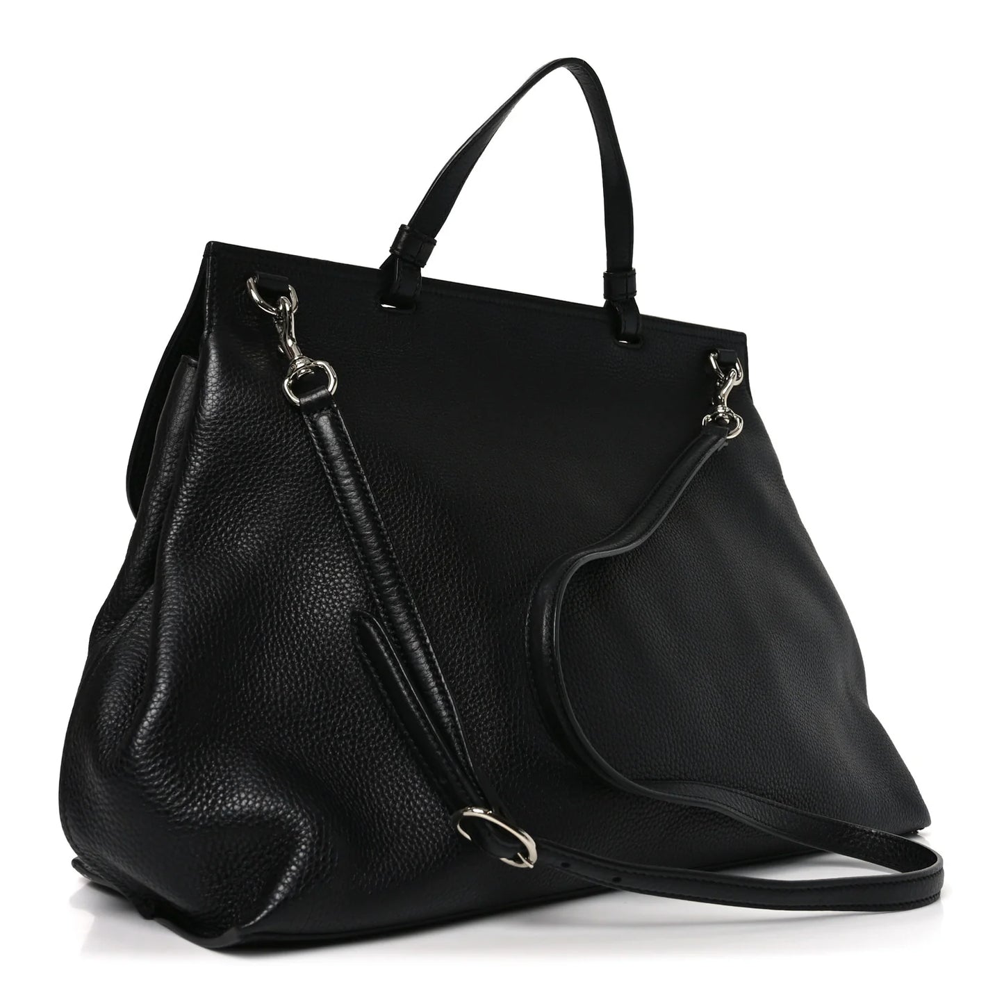 Gucci Cellarius Calfskin Large Bamboo Top Handle Bag - additional view 2