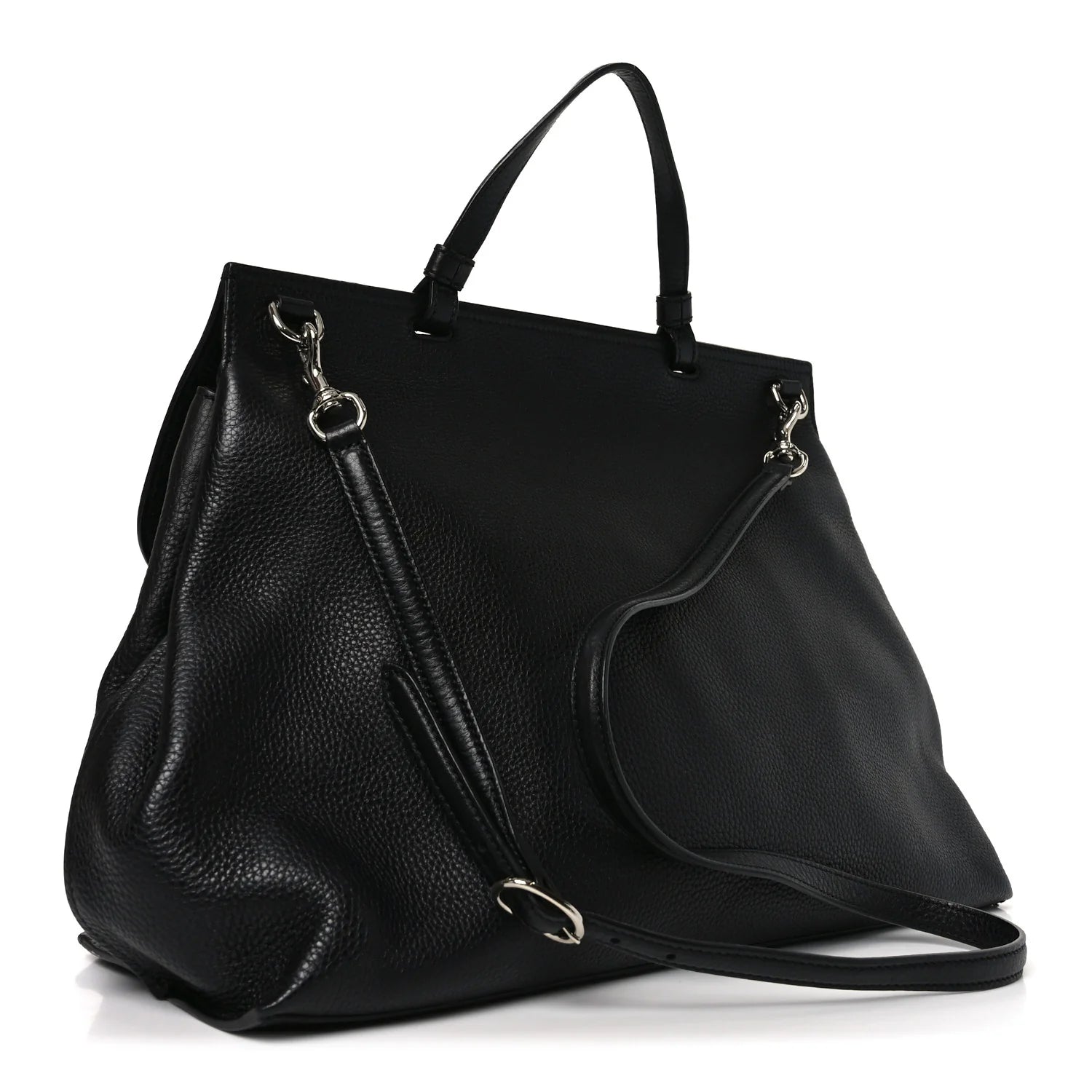 Gucci Cellarius Calfskin Large Bamboo Top Handle Bag - additional view 2