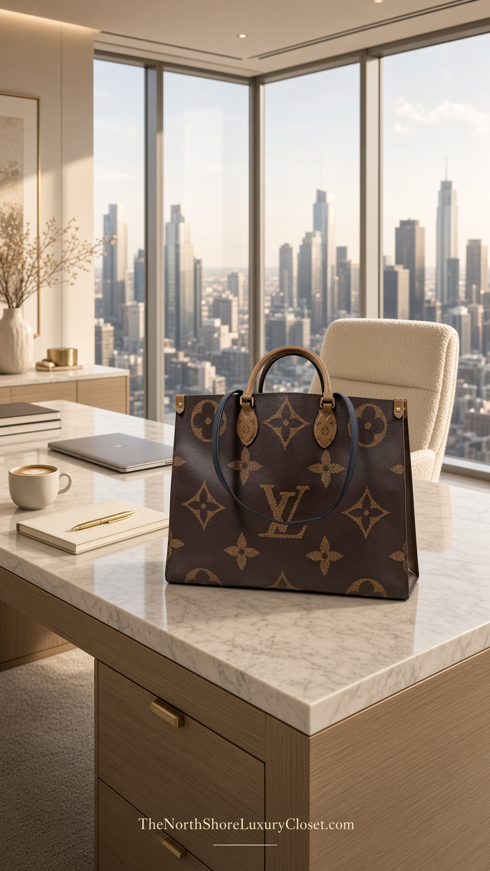 Louis Vuitton Monogram Giant OnTheGo GM Tote – M45321