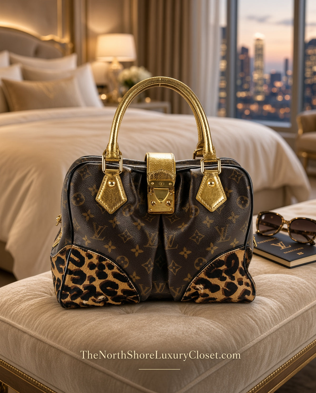 Louis Vuitton Adele Stephen Sprouse Leopard Limited Edition Handbag (2006)