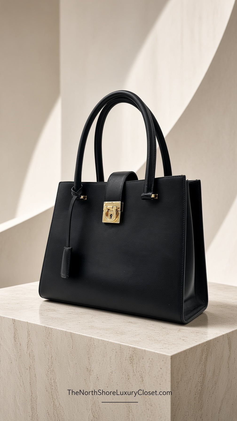 Ferragamo Juliette Lock Story Tote