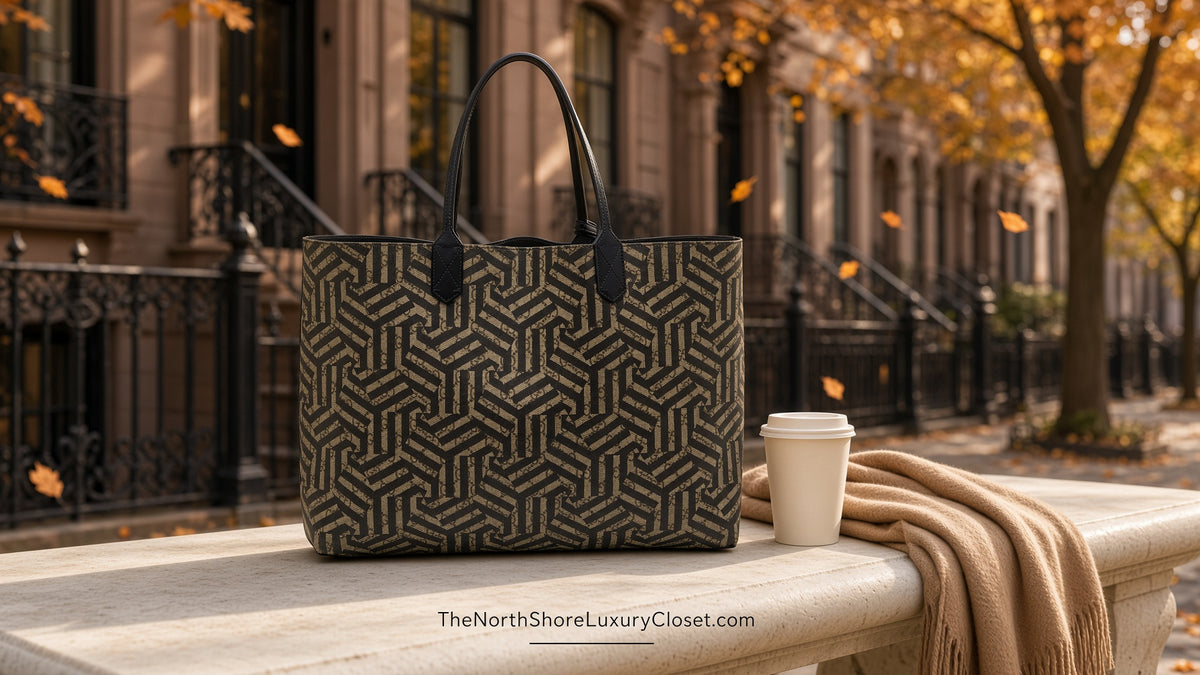 Gucci GG Caleido Reversible Medium Tote – Beige & Black