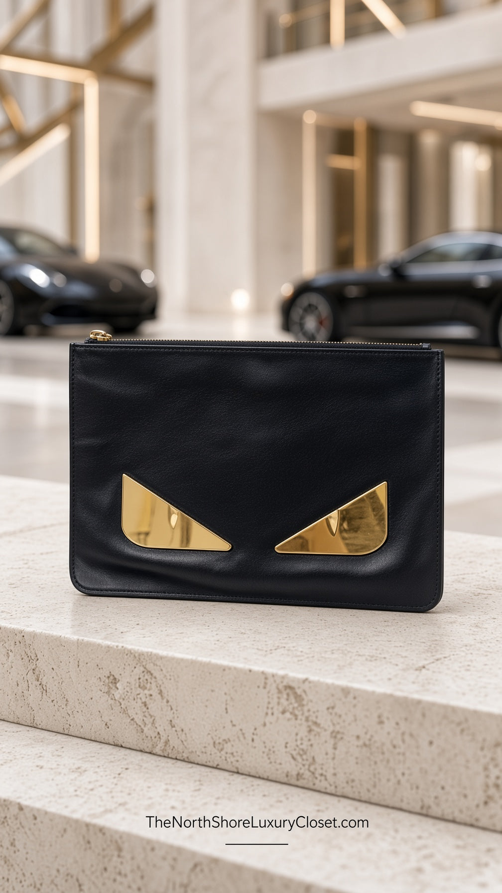 Fendi Monster Clutch