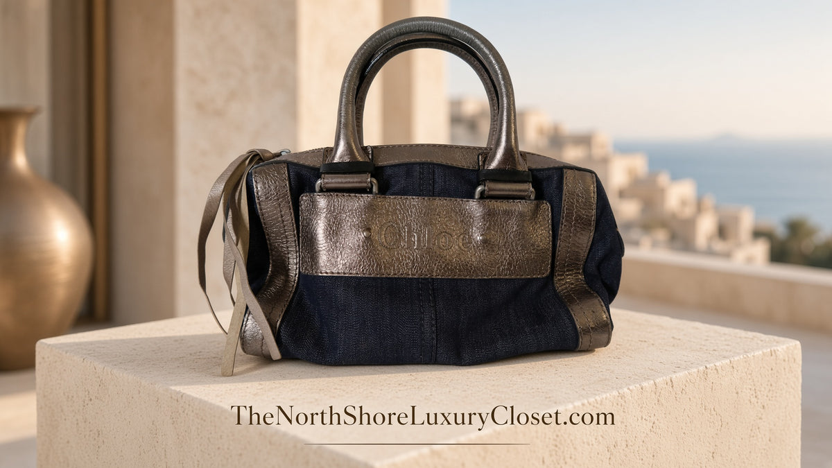 Vintage Early 2000s Chloe Denim Bag