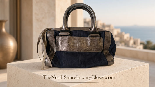 Vintage Early 2000s Chloe Denim Bag
