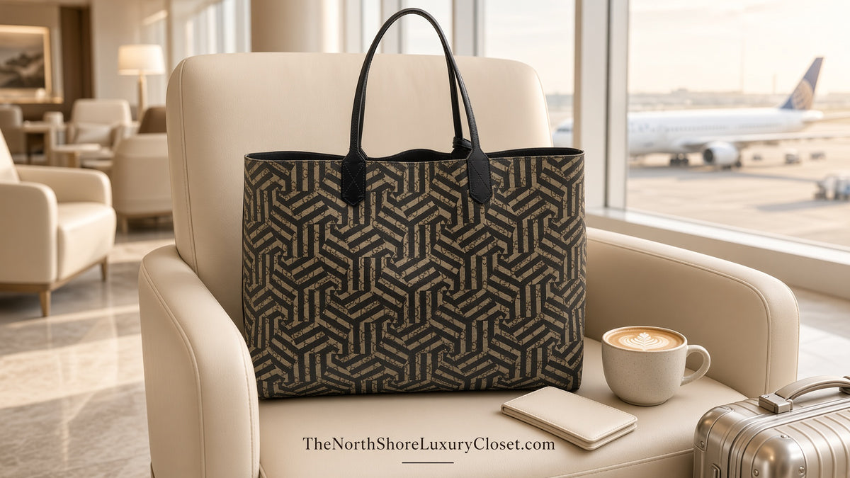 Gucci GG Caleido Reversible Medium Tote – Beige & Black