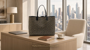 Gucci GG Caleido Reversible Medium Tote – Beige & Black