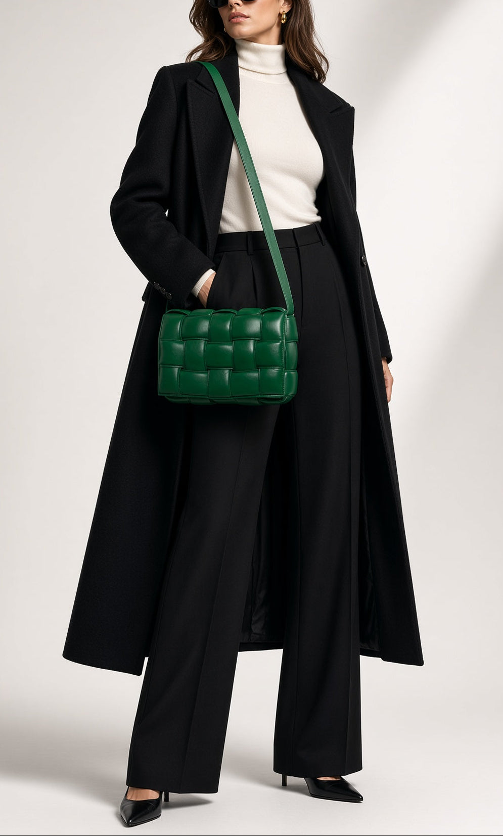 Bottega Veneta Padded Cassette Bag - Green