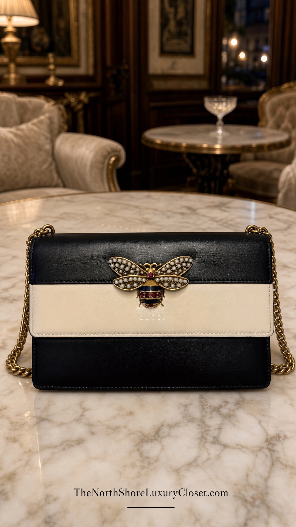Gucci Queen Margaret Bumble Bee Bag