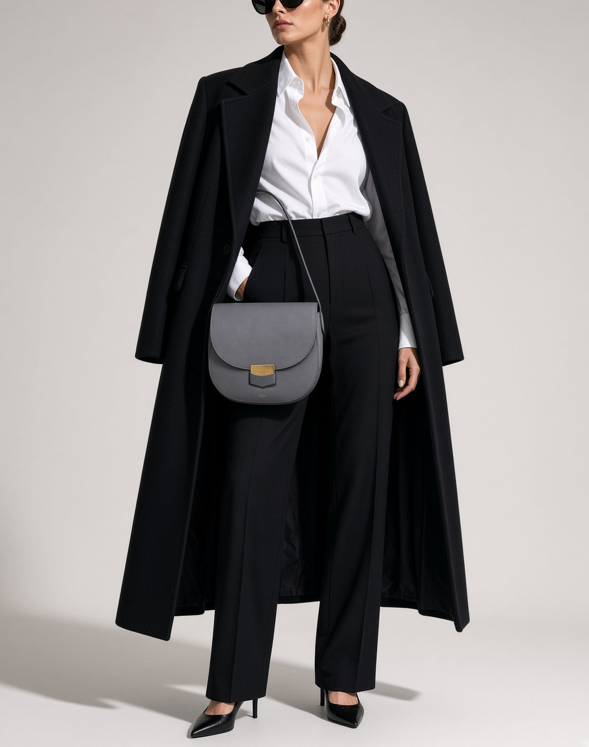 Céline Trotteur Small Crossbody Bag - Blue